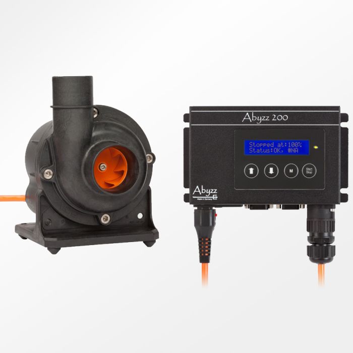 Abyzz A200 2200GPH DC Pump with Controller Abyzz A200 2200GPH DC Pump with Controller